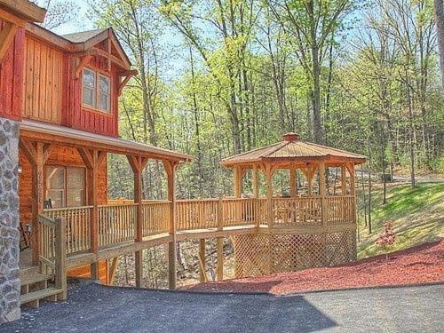 Majestic Springs Lodge Cabin McCookville Экстерьер фото